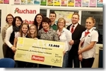 Fundacja Auchan na rzecz młodzieży wspiera żorską organizację ?Po prostu partner?